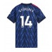 Arsenal Viktor Gyokeres #14 Bortedrakt Dame 2025-26 Korte ermer